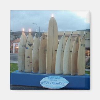 Íman Surfboard Menorah