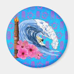 Íman Surfer E Tiki Statu
