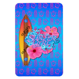 Íman Surfer Girl
