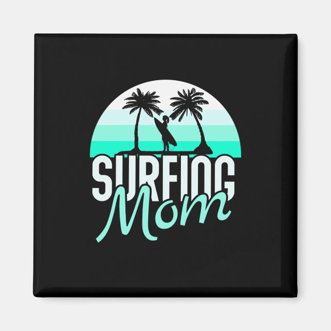 Íman Surfing Mãe (Frente)