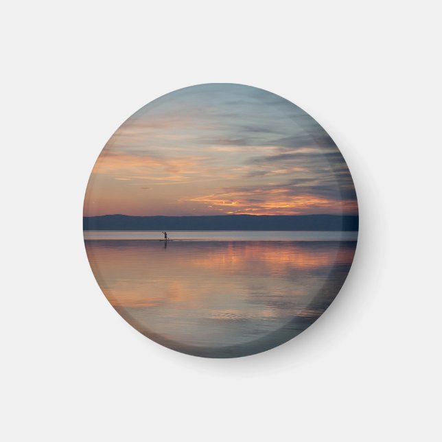 Íman Surfista a remar em terra (Frente)