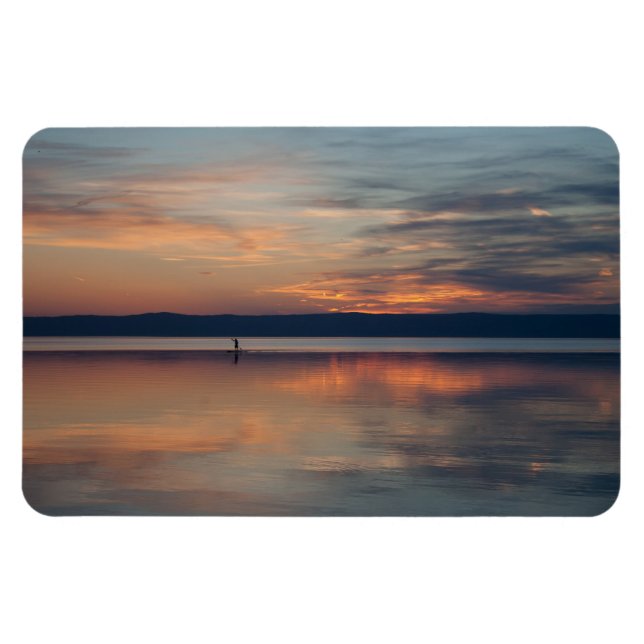 Íman Surfista a remar em terra (Horizontal)