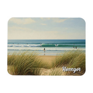 Íman Surfistas de praia Hossegor France