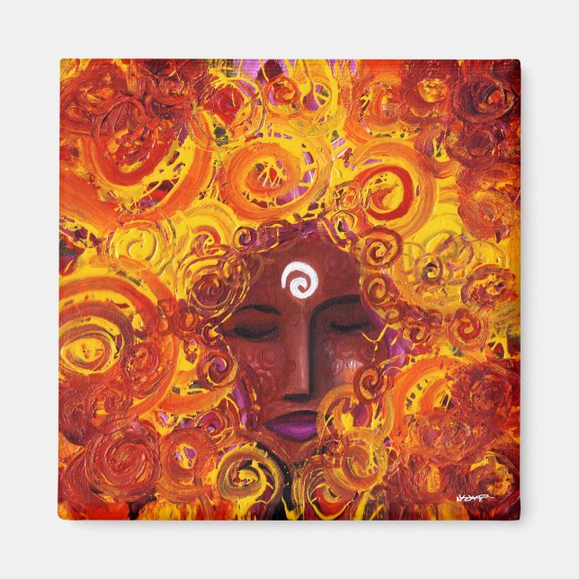 Íman Surgimento De Magneta Espiritual (Frente)