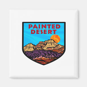 Íman Surpresa pintada no deserto