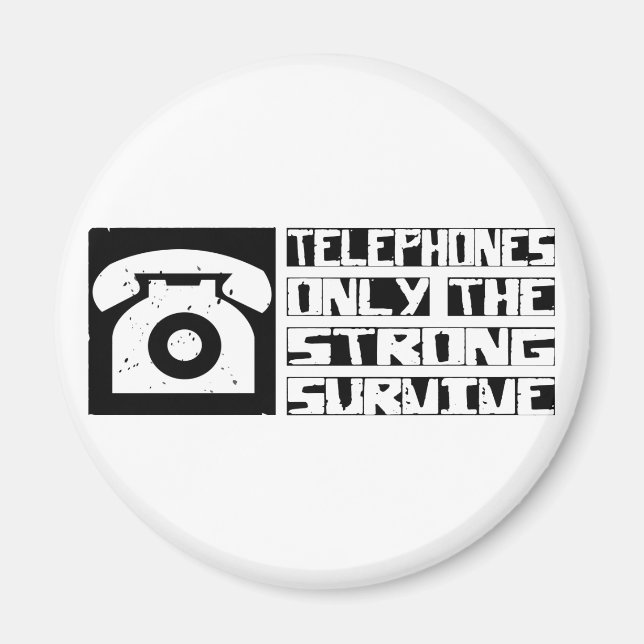 Íman Survive o telefone (Frente)