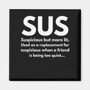 Íman Sus Definição Suspeita Amigo Atuando Sus