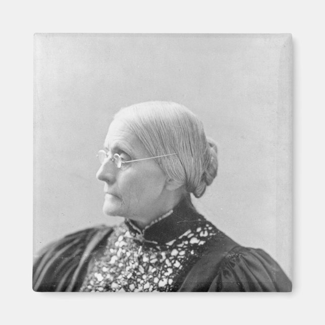 Íman Susan Brownell Anthony c.1890-1906 (Frente)