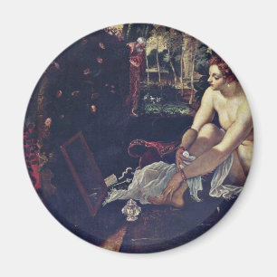 Íman Susanna, por Tintoretto Jacopo (a melhor
