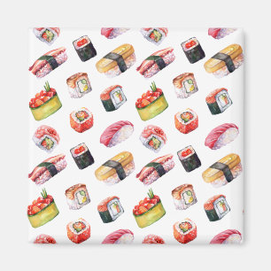 Íman Sushi-comida japonês e nigiri