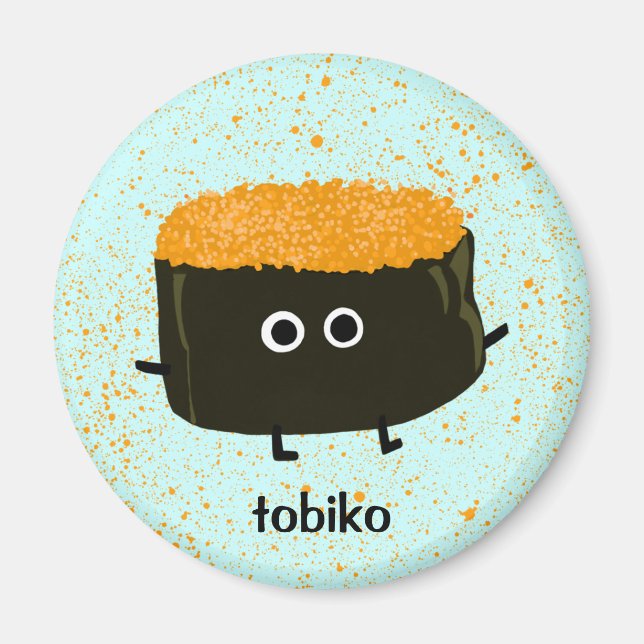 Íman Sushi de Tobiko (Frente)