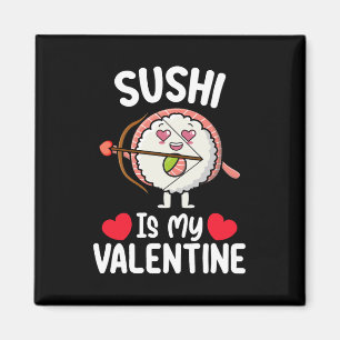 Íman Sushi É Meu Dia Dos Namorados Comida Japonesa Engr