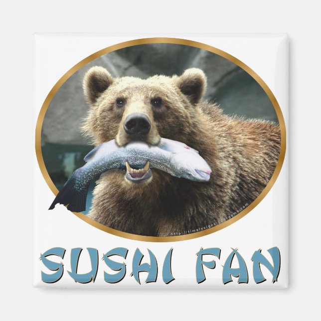 Íman Sushi Fan (Frente)