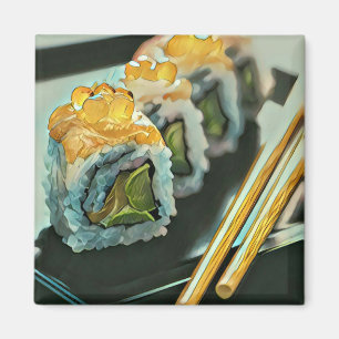 Íman Sushi japonês
