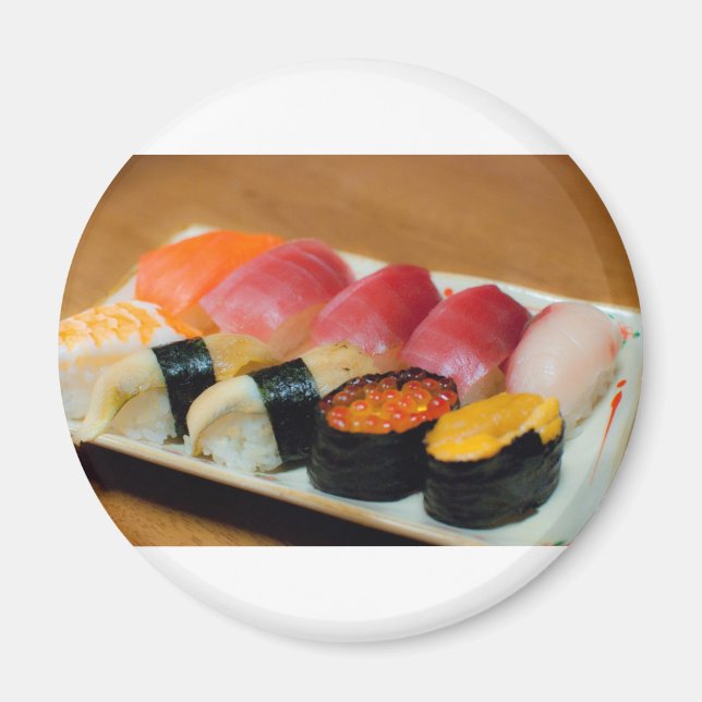 Íman Sushi japonês (Frente)