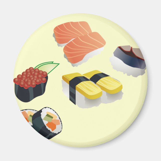 Íman Sushi Set Design (Frente)