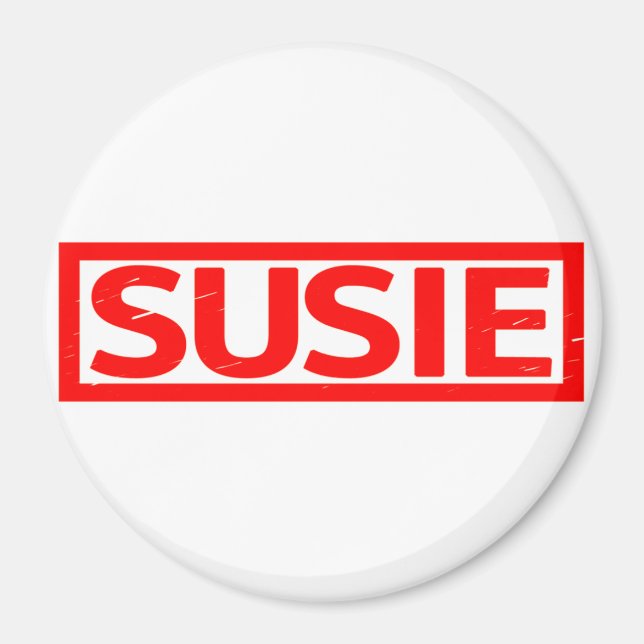Íman Susie Stamp (Frente)
