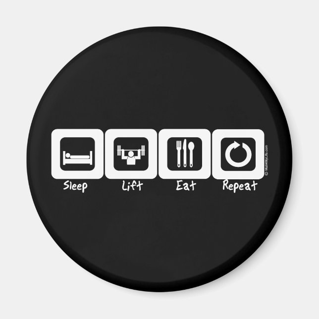 Íman Suspender Repetição de Elevação (Frente)