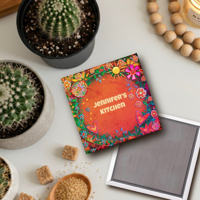 Íman Suspensão Bonito Quimológica Personalizada (Criador carregado)