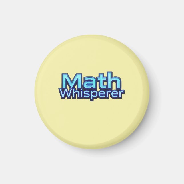 Íman Sussurrador de Matemática (Frente)