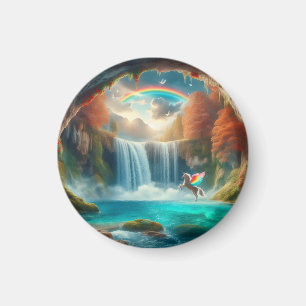 Íman Sussurros de Fantasia: Cascata do Unicórnio no out