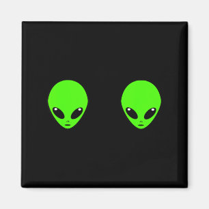 Íman Sutiã Cabeça de Alien Ufo Fantasia de Halloween pa