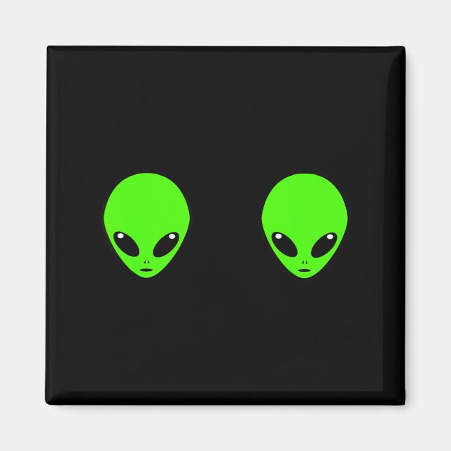 Íman Sutiã Cabeça de Alien Ufo Fantasia de Halloween pa (Frente)