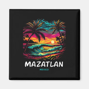 Íman Suvenir de Férias Palmeira Mazatlan
