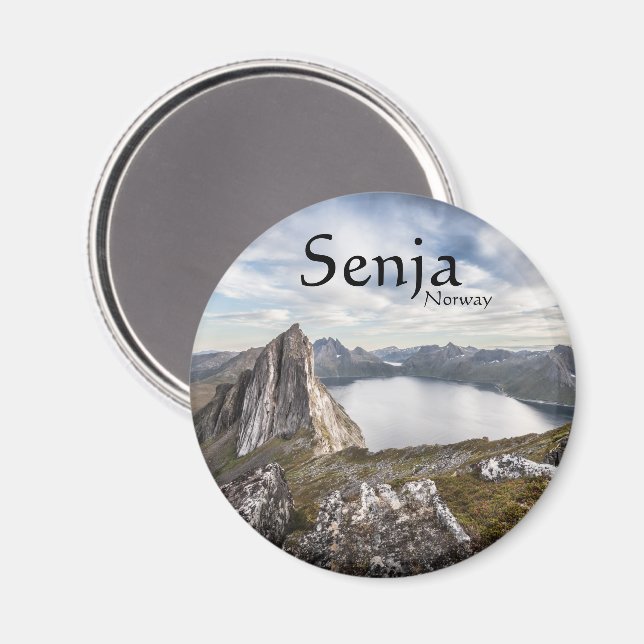 Íman Suvenir Senja (Front/Back)