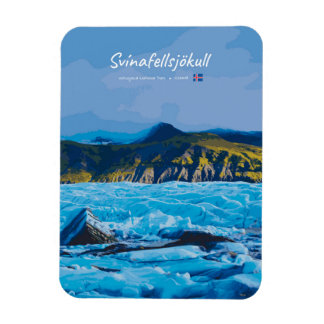 Íman Svínafellsjökull, Iceland - Glacier View Rounded