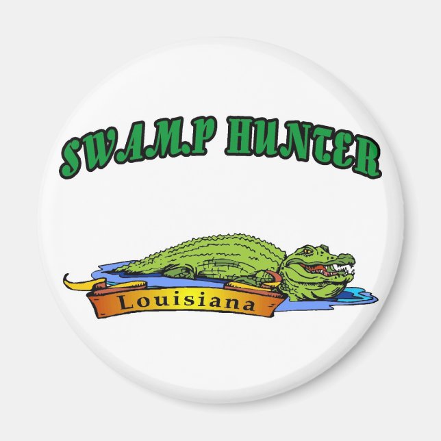 Íman Swamp Hunter Louisiana (Frente)