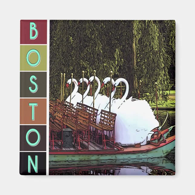 Íman Swan Boat Ride (Frente)