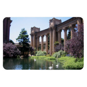 Íman Swan Songs Palace of Fine Arts Photo Magnet