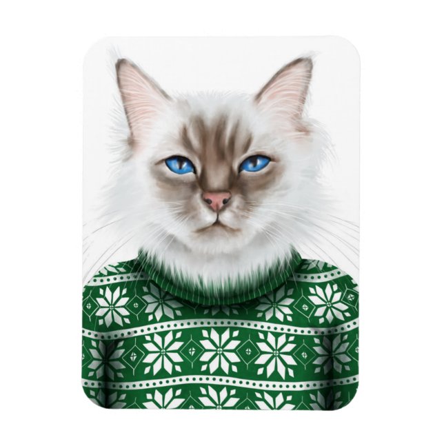 Íman Sweater Kitty Cat (Vertical)