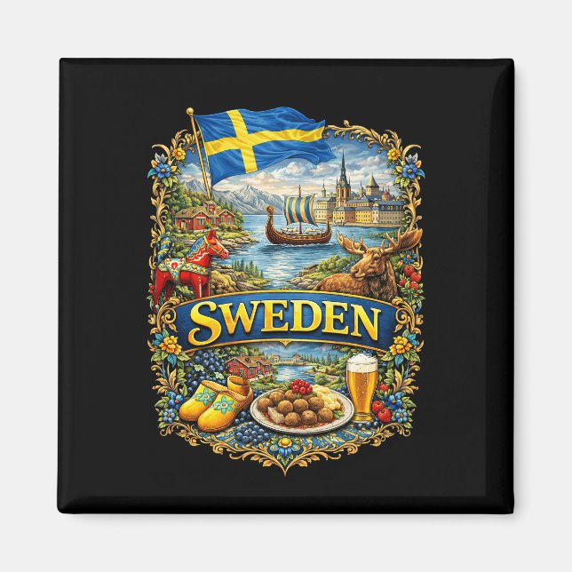 Íman Sweden (Frente)