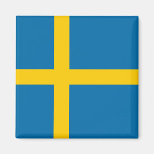 Íman Swedish Flag (Sweden)