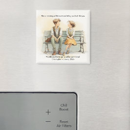 Íman Sweet First Date Coffee Confession