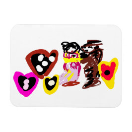 Íman Sweet Valentine day dolls