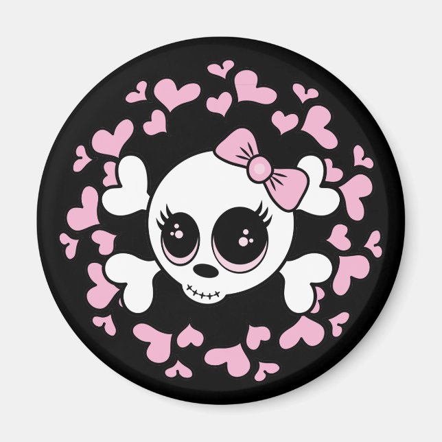 Íman Sweetheart Skull (Frente)