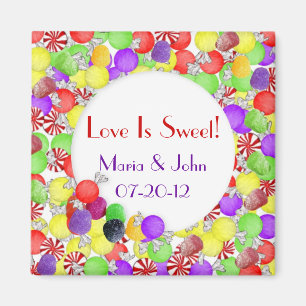 Íman Sweets Wedding Magnet
