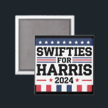 Íman Swifties para Kamala Harris 2024 Apoio à Votação<br><div class="desc">Swifties para Kamala Harris 2024 Vote Support Harris</div>