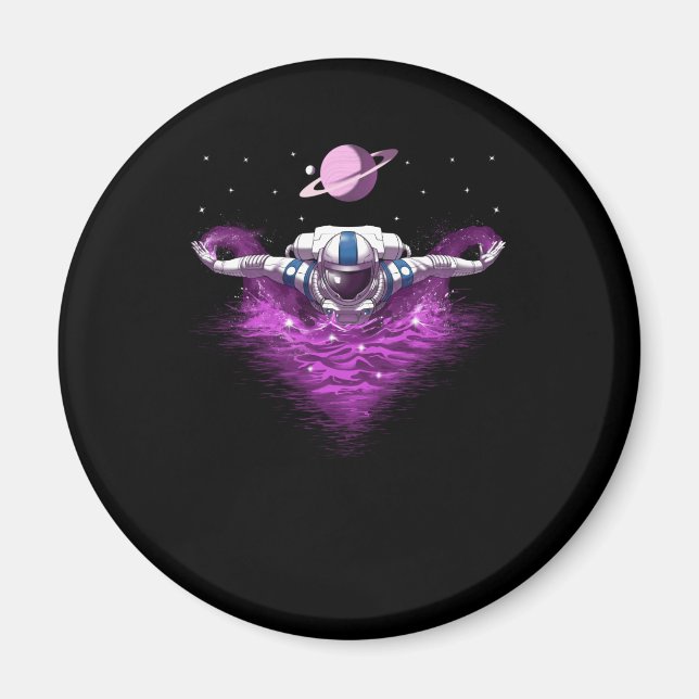 Íman Swimmer do Astronauta Espacial (Frente)