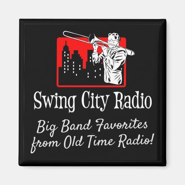 Íman Swing City Radio Magnet (Frente)