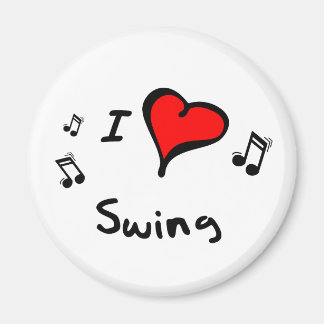 Íman Swing I Heart-Love Gift