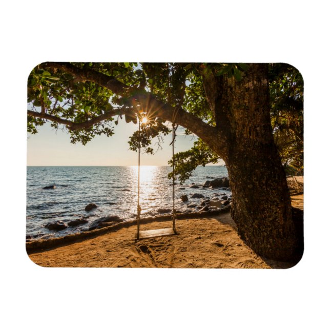 Íman Swing on the Beach no Sunset (Horizontal)