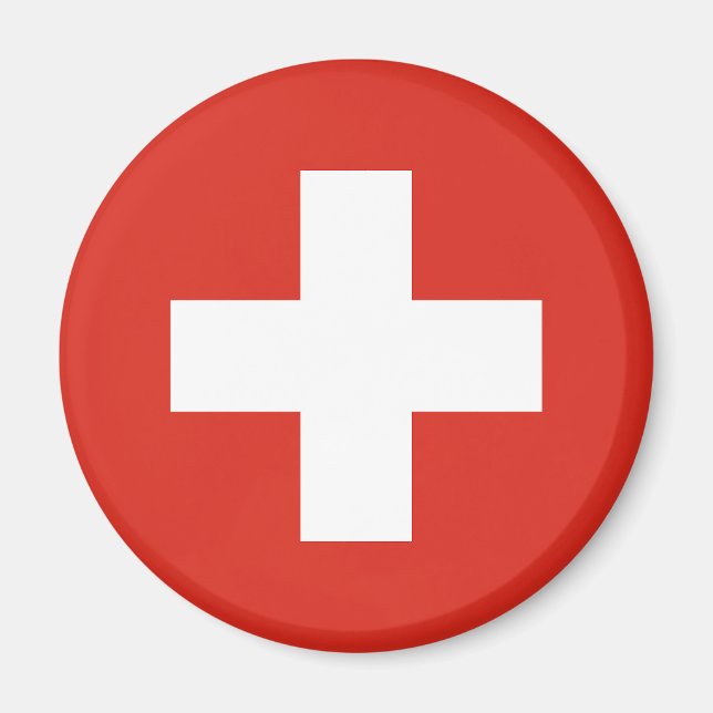 Íman Switzerland Flag (Frente)