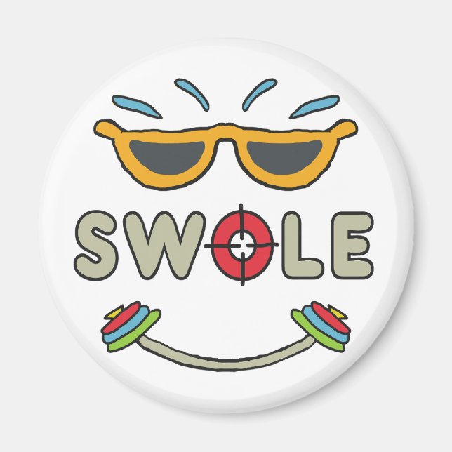 Íman Swole Bodybuilding (Frente)