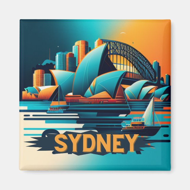 Íman sydney (Frente)