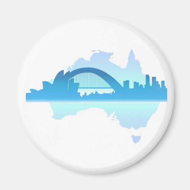 Íman Sydney Austrália (Frente)