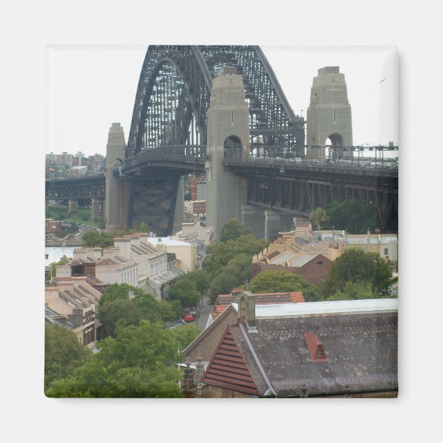 Íman Sydney, Austrália. Harbour Bridge. (Frente)